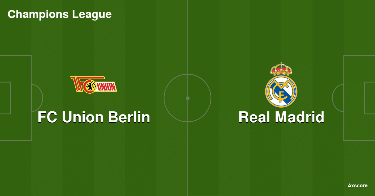 Unión Berlín Vs Real Madrid Pronósticos | Más Predicciones Fecha 06