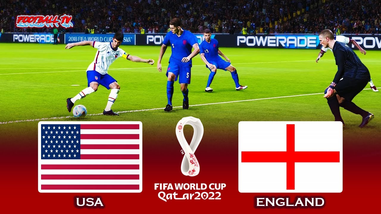 Inglaterra x EUA Catar 2022 probabilidades 1 Predições