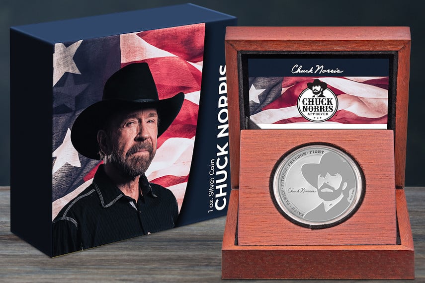 goldco review: chuck norris coin for sale