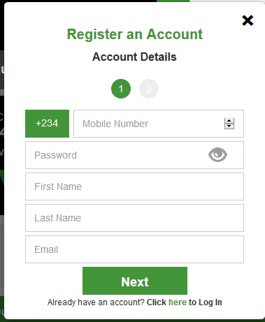 Registering for a new Betway UG accounts takes a few minutes at the most. You simply fill in a few questions, verify your account and you'll be all set and good to go.