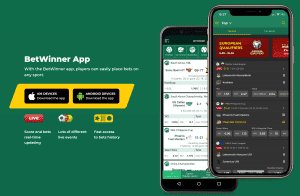The Betwinner mobile app offers a sleek and intuitive interface with direct access to all of the same features and functionality you will find in the desktop version.