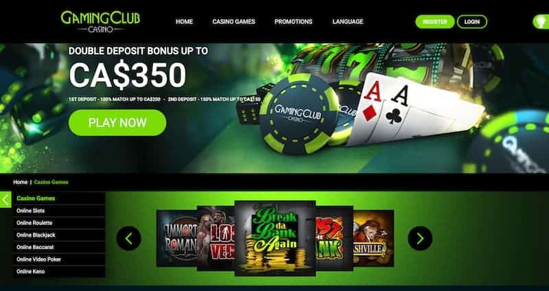 The Gaming Club Casino has been operational since 1994. You can join directly (and grab the latest bonuses) by clicking the banner above.