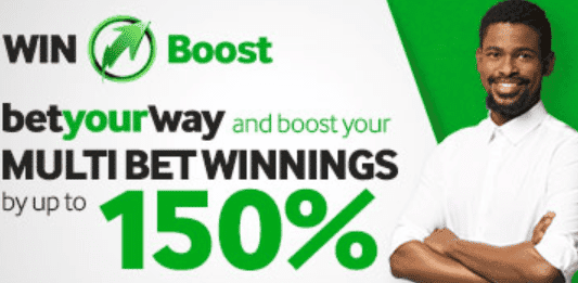 You can also get a Multi Bet boost for up to 150% of your winnings.