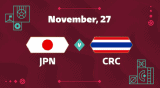 Japan vs Costa Rica odds
